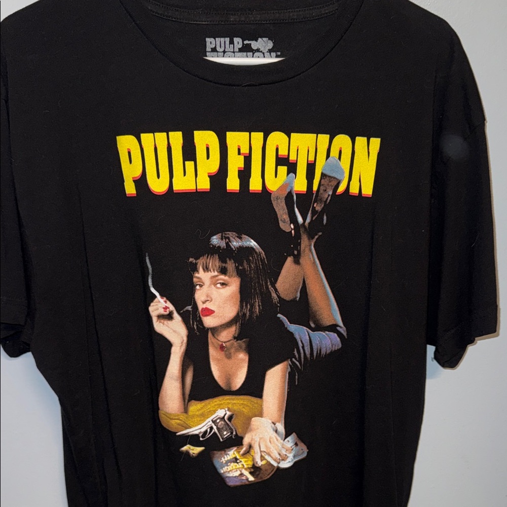 Pulp Fiction Black Graphic Tee